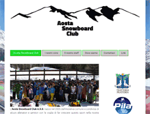 Tablet Screenshot of aostasnowboardclub.com